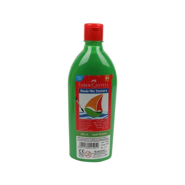 Faber-Castell Readymixed Tempera - Leaf Green 500ML