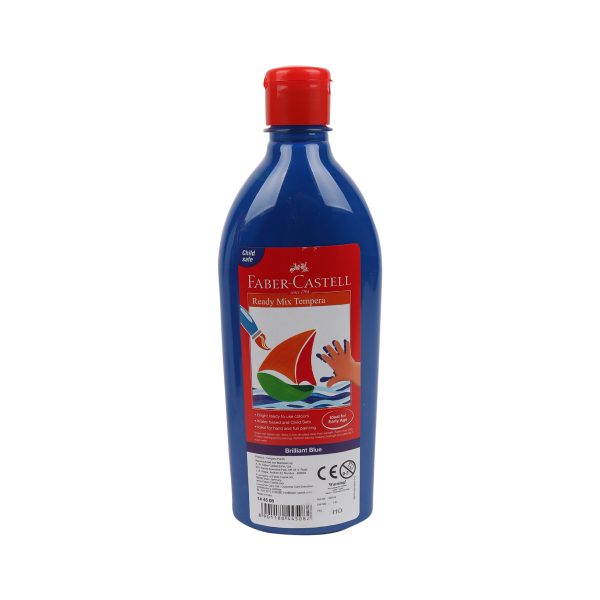 Faber-Castell Readymixed Tempera- Brilliant Blue 500ML