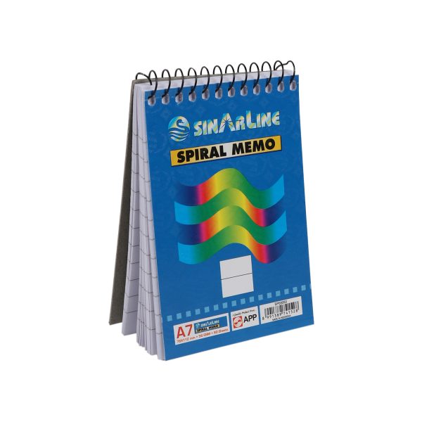 Spiral Memo - A7 80 Sheets