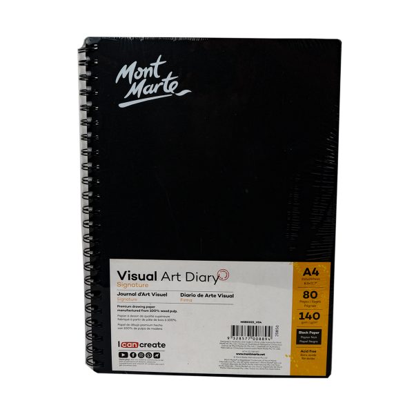Visual Art Diary Drawing Paper - A4 80 Pages