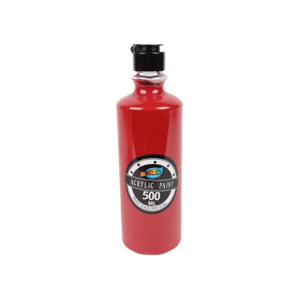 Acrylic Paint - Candy Red 500ML