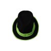 Black and Green Hat