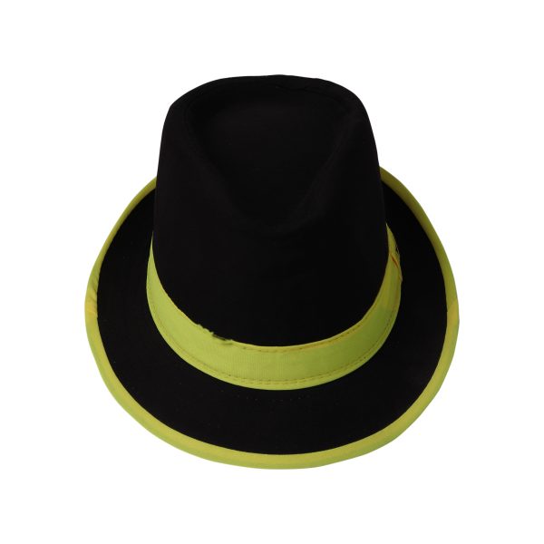 Black and Yellow Hat