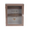 White Wooden Key Box