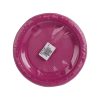 Purple Plastic Plate 7inch - 20PCS