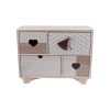 4 Drawer Wooden Box 30 X 20CM