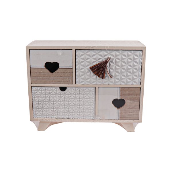 4 Drawer Wooden Box 30 X 20CM