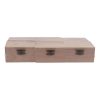 Mini Wooden Boxes - 6PCS