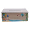 Wooden Tissue Box 14 X 25CM