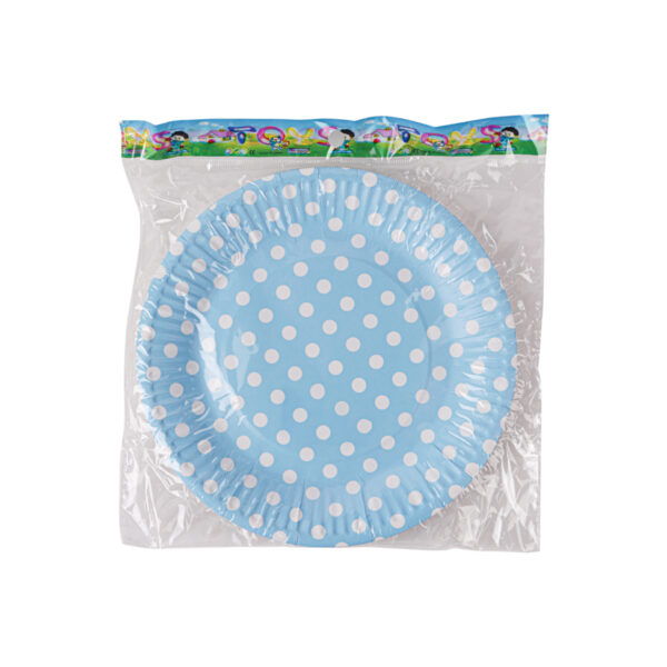 Blue Paper Plates - 10PCS