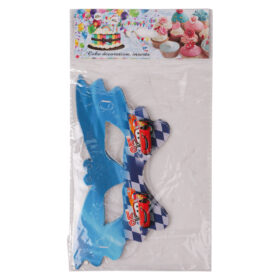 Cars Party Paper Mask 6PCS