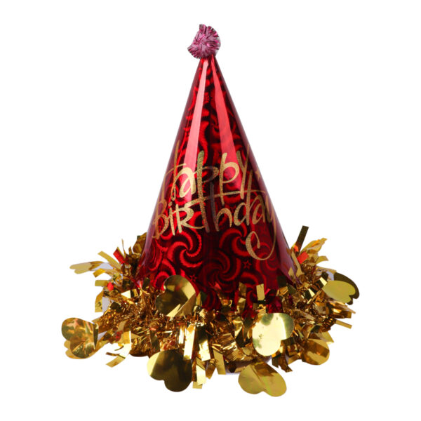 Red Birthday Cap