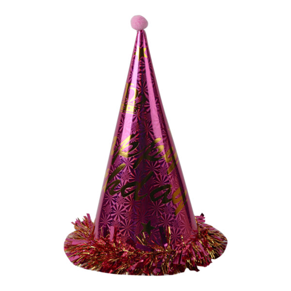 Pink Party Cap 24CM