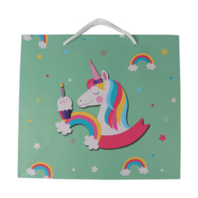 Unicorn Gift Bag 27 X 30CM