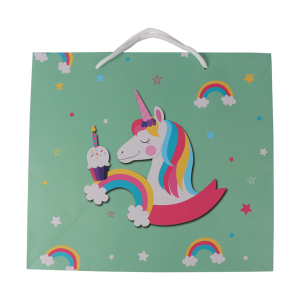Unicorn Gift Bag 27 X 30CM
