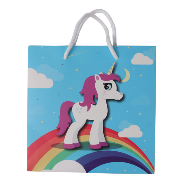 Unicorn Gift Bag 20 X 20CM