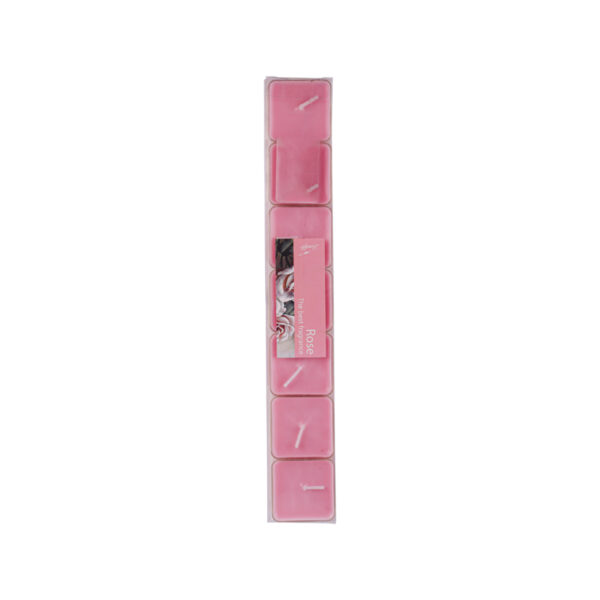 Rose Square Candles 7PCS