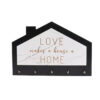 5 Hook Wooden Key Holder