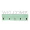 Welcome Wooden Key Holder