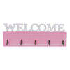 Welcome Wooden Key Holder
