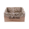 Wooden Storage Basket - Small