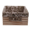 Wooden Storage Basket - Medium