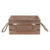 Wooden Basket With Thread Hanger