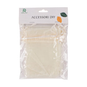 White Transparent Bags - Small