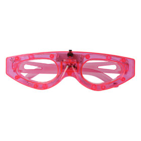Party Glasses With Light - Pink