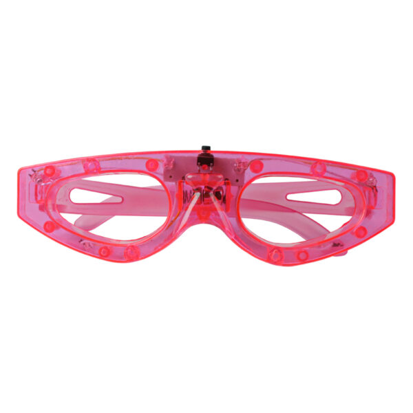 Party Glasses With Light - Pink