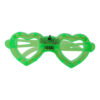 Party Glasses With Light - Green