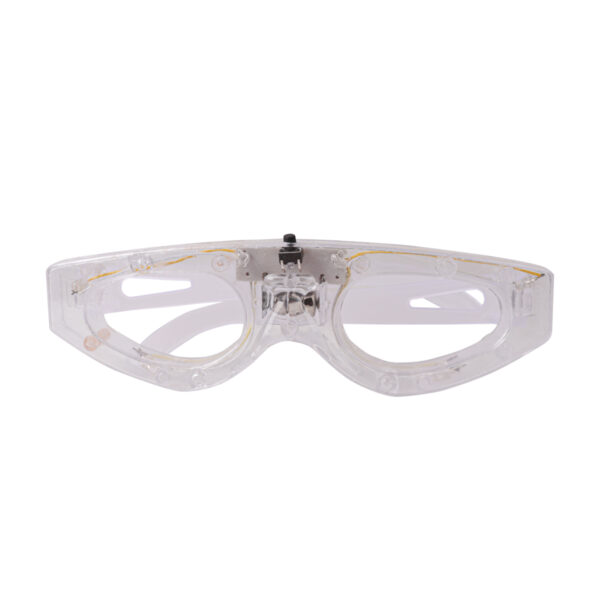Party Glasses With Light - Transparent