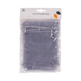 Grey Transparent Bags - Medium