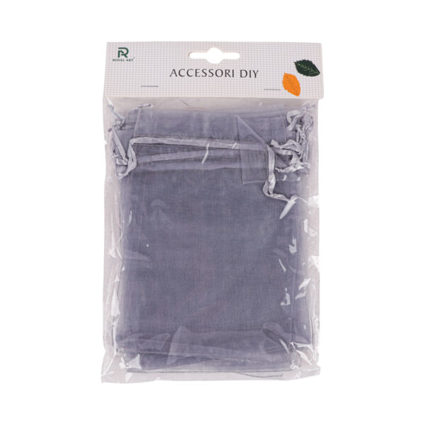 Grey Transparent Bags - Medium