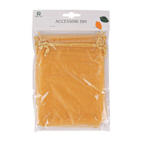 Gold Transparent Bags - Big