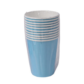 Blue Party Paper Cups - 10PCS