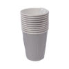 Silver Party Paper Cups - 10PCS