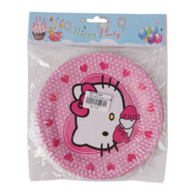 Hello Kitty Paper Plates - 6PCS