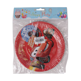 Cars Paper Plates - 6PCS