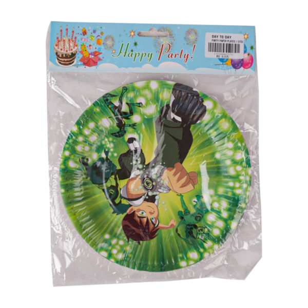 Ben 10 Paper Plates - 5PCS