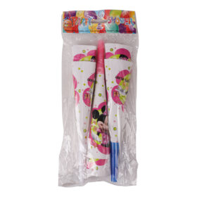 Mickey Mouse Paper Horn 6PCS