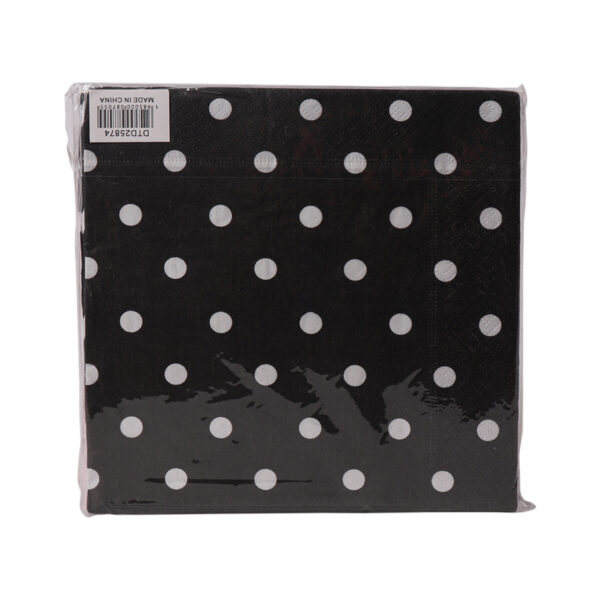 Black Party Tissues - 20PCS