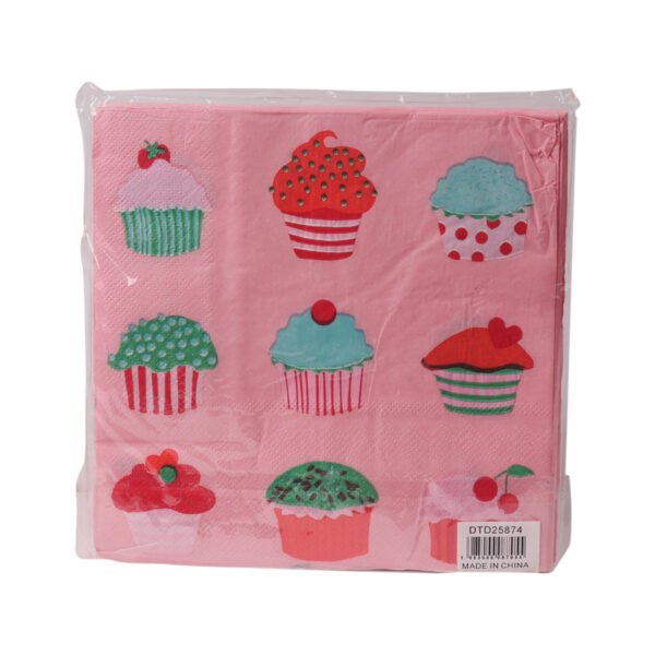 Cupcake Party Tissues - 20PCS
