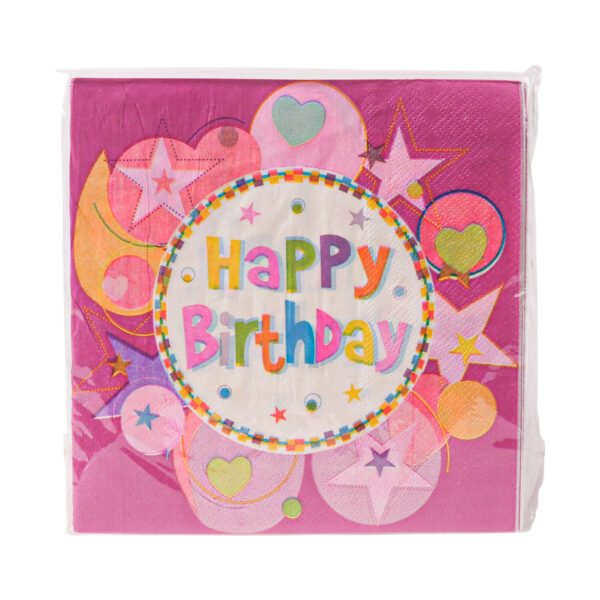 Happy Birthday Tissues - 20PCS