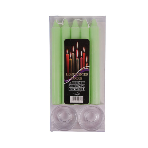 Green Candle Set 5PCS