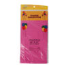 Pink Plastic Table Cover