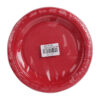 Red Plastic Plate 7inch - 20PCS