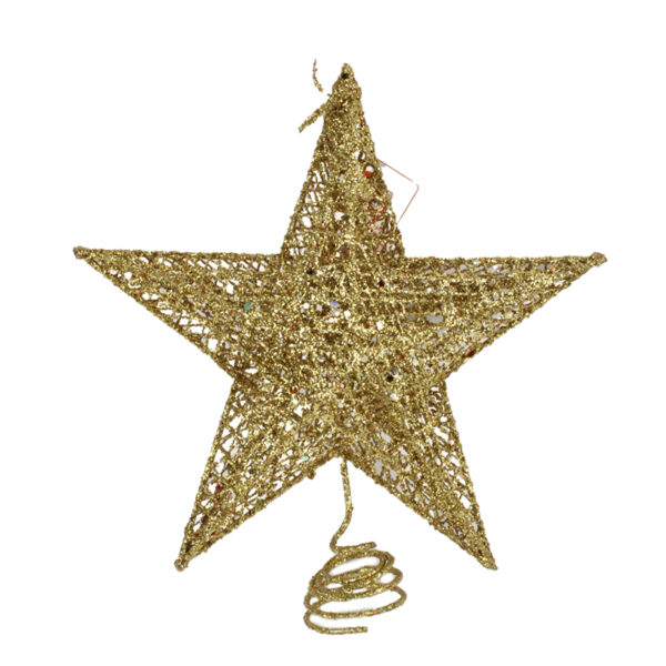 Christmas Gold Mesh Star (20)cm