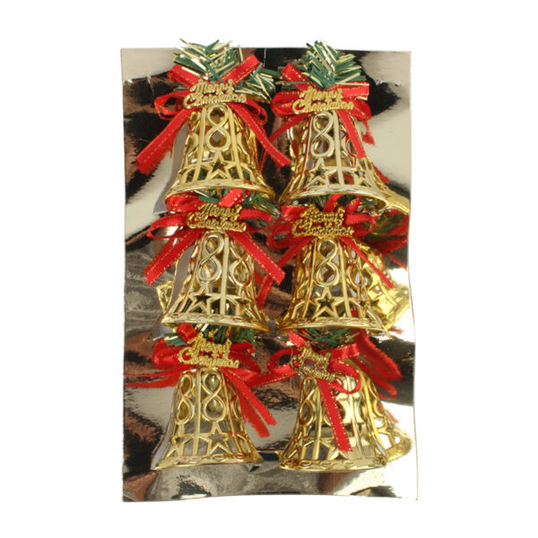 Christmas Hanging Bell (6pcs)