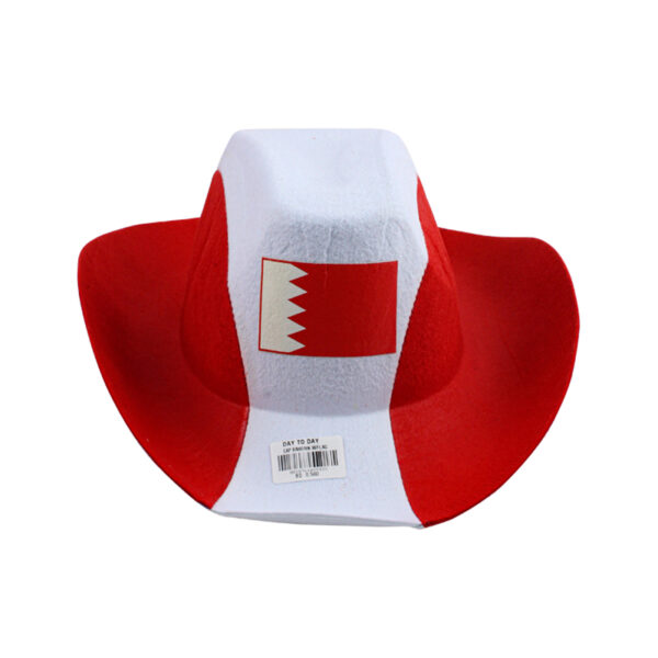 Bahrain Cap With Flag Print